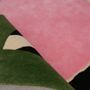 Design carpets - Pink Sfera Tufted Wool Rug - COLORTHERAPIS