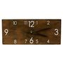 Clocks - Wood Rectangular Wall Clock - PROMIDESIGN