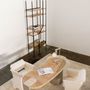 Chairs - Modern Timeless Chairs, Beige Bouclé & Faux Fur, Handmade by Greenapple - GREENAPPLE DESIGN INTERIORS