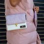 Bags and totes - Lauwood Francisco Handbag - pink and white - LAUWOOD