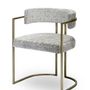 Chairs for hospitalities & contracts - Julius Small Chair in Light Bronze - DUISTT