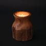 Candles - Wood Candle - REF BO007 M - CALLITRIS
