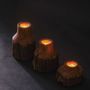 Candles - Set  wood candles - BO002 - CALLITRIS
