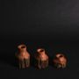 Candles - Set  wood candles - BO002 - CALLITRIS