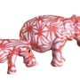 Decorative objects - Orange Web Hippopotamus Candle - EL PELICANO