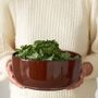 Platter and bowls - Faran Sienna Salad Bowl Ø26 Cm/H12 Cm - HOMATA