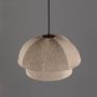 Ceiling lights - ANTWERP suspension lamp in cotton yarn - ELMO