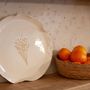 Formal plates - Round serving ceramic plates WILD FIELD COLLECTION - MARTINA & EVA