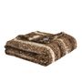 Couettes et oreillers - Bambi beige premium - Plaid en fausse fourrure - DECKENKUNST MANUFAKTUR GERMANY