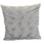 Comforters and pillows - Silver Teddy cushion 50*50 - DECKENKUNST MANUFAKTUR GERMANY