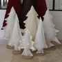 Other Christmas decorations - Pine Christmas Tree 70 cm - Upcycled Fabric - LA FÉE L'A FAIT