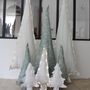 Other Christmas decorations - 130 cm Christmas tree - Upcycled fabric - LA FÉE L'A FAIT