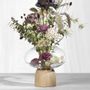 Vases - Vase Porcini en Verre Noir/Transparent  - CHICURA COPENHAGEN