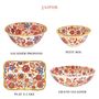 Accessoires de déco extérieure - Nouveauté vaisselle mélamine : Collection Jaipur - LES JARDINS DE LA COMTESSE