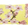 Coussins textile - Housse de coussin tissée cale reins Cerisier Japonais - ART DE LYS