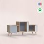 Buffets - Meuble de rangement EX AEQUO 3 portes Blanc - YZON