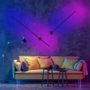 Luminaires pour enfant - Lampe en longueur pour le mur multicolores Applique murale Laser RGB Minimaliste 80cm - OUI SMART