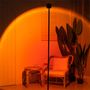 Objets design - Lampadaire Sunset LED lumiere lever couché soleil Noir - OUI SMART