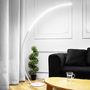 Other office supplies - Modern large rounded indoor lamp LED floor lamp Arc design living room - OUI SMART