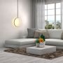 Decorative objects - Round ceiling light Black Circle ceiling lamp - OUI SMART
