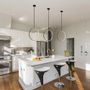 Decorative objects - Round ceiling light Black Circle ceiling lamp - OUI SMART