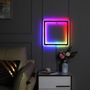Wall lamps - Square Multicolor Wall Lamp Cube RGB Wall Lamp - OUI SMART