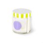 Candles - Hand painted glass candle - TO:FROM