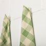 Kitchen linens - Check Woven Kitchen Towel - MAHE HOMEWARE