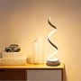 Other office supplies - Modern desk lamp bedside table lamp Spiral LED table lamp Black - OUI SMART
