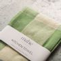 Kitchen linens - Check Woven Cotton Multicolor Kitchen Towel - MAHE HOMEWARE