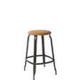 Stools for hospitalities & contracts - Nicolle® stool H65cm Loom and Metal - NICOLLE CHAISE