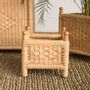 Decorative objects - Rattan Square Planter BAHAMA Set 3 - MAHE HOMEWARE