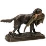 Sculptures, statuettes et miniatures - Chien et faisan de Dubucand - FONDERIE DE BRONZE LAURAGAISE