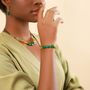 Bijoux - Bracelet extensible petit modèle - Agata Verde - NATURE BIJOUX