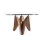 Dining Tables - Round tempered glass dining table - ANGEL CERDÁ