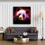 Tableaux - Panda peinture street pop coloré par Murciano 50x50 cm - MUUSE