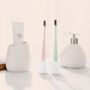 Installation accessories - Stone toothbrush holder absorbent water anti odor anti mold white LILL - OSNA