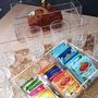 Decorative objects - Plexiglas tea box - herbal tea - OPALESCENCE