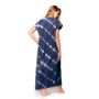 Apparel - Line blue dress long - HELLEN VAN BERKEL HEARTMADE PRINTS