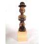 Sculptures, statuettes and miniatures - Oak stand for statue 8x8x10 cm - CALAOSHOP