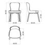 Chairs for hospitalities & contracts - Boom chair HB - ARIANESKÉ