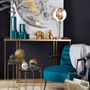 Fauteuils - FAUTEUIL HUTCH BLEU - - AMADEUS
