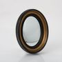 Miroirs - MIROIR SORCIERE NOIR OVALE PM - - AMADEUS