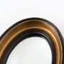 Miroirs - MIROIR SORCIERE NOIR OVALE PM - - AMADEUS