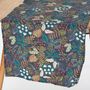 Nappes - CHEMIN DE TABLE SOHANE BLEU - - AMADEUS