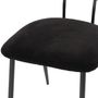 Chaises - CHAISE THELMA NOIRE - - AMADEUS