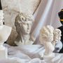 Sculptures, statuettes et miniatures - STATUE GRECQUE BUSTE H35 - - AMADEUS