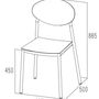 Chaises - CHAISE JARDIN GRIS PAPILLON - - AMADEUS