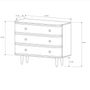 Commodes - COMMODE 4T OLGA - - AMADEUS