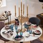 Platter and bowls - PLAT+3 BOWLS ROMANE - - AMADEUS